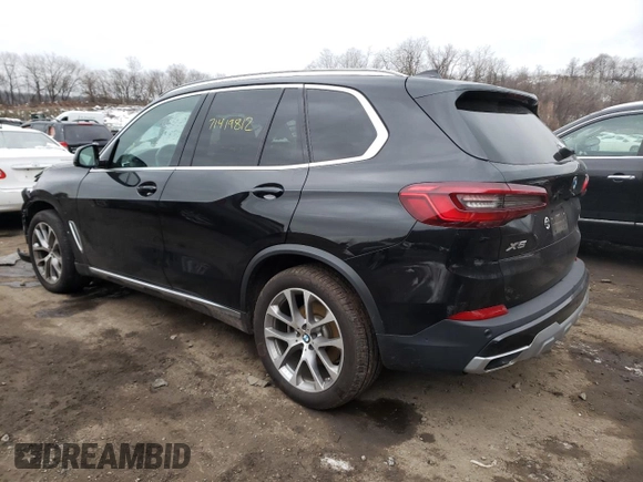 2019 BMW X5 xDrive40i with VIN 5UXCR6C55KLL38393, listed as a Copart auction lot 71419812 with 29,244 mi miles. Bid and sale history available at carsss.com. Image 2.