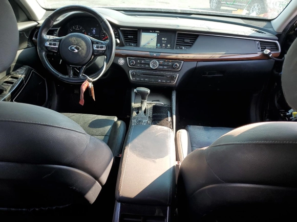 2017 Kia Cadenza Premium with VIN KNALC4J12H5090489, listed as a Copart auction lot 69337834 with 87,111 mi miles and Salvage Title. Bid and sale history available at carsss.com. Image 8.
