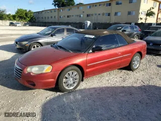 2004 Chrysler Sebring Limited with VIN 1C3EL65R64N337065, listed as a Copart auction lot 77152574 with 80,832 mi miles and Salvage Title. Bid and sale history available at carsss.com. Image 1.