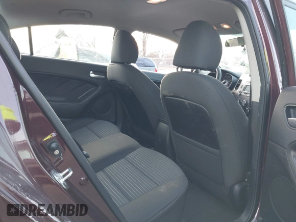 2017 Kia Forte LX with VIN 3KPFL4A79HE153371, listed as a IAAI auction lot 41620185 with 79,329 mi miles and . Bid and sale history available at carsss.com. Image 8.