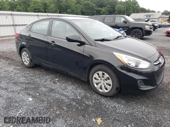 2015 Hyundai Accent GLS with VIN KMHCT4AE8FU927153, listed as a Copart auction lot 61056473 with 117,105 mi miles. Bid and sale history available at carsss.com. Image 4.