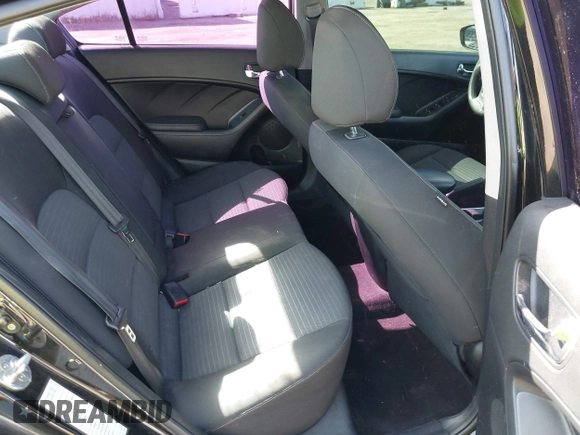 2016 Kia Forte LX with VIN KNAFX4A63G5506920, listed as a IAAI auction lot 41924410 with 120,451 mi miles. Bid and sale history available at carsss.com. Image 8.