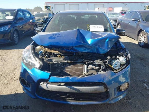 2015 Kia Forte Koup SX with VIN KNAFZ6A38F5263759, listed as a IAAI auction lot 41132863 with 118357 miles. Bid and sale history available at carsss.com. Image 12.