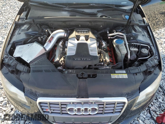 2012 Audi S4 Premium Plus with VIN WAUBGAFL2CA073992, listed as a Copart auction lot 53478355 with 116,406 mi miles and Salvage Title. Bid and sale history available at carsss.com. Image 12.