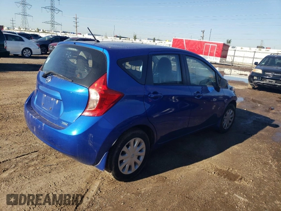 2014 Nissan Note S with VIN 3N1CE2CP3EL430248, listed as a Copart auction lot 45456585 with 61,270 mi miles and Non repairable. Bid and sale history available at DreamBid. Image 3.