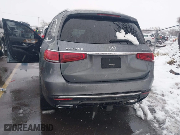 2020 Mercedes-Benz GLS with VIN 4JGFF5KE8LA075196, listed as a IAAI auction lot 41626201 with 140,993 mi miles. Bid and sale history available at carsss.com. Image 16.