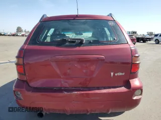 2005 Pontiac Vibe with VIN 5Y2SL63815Z453860, listed as a Copart auction lot 72941984 with 208,938 mi miles and Salvage Title. Bid and sale history available at carsss.com. Image 6.