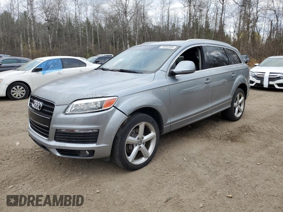 2007 Audi Q7 Premium Plus with VIN WA1EY74L67D091137, listed as a Copart auction lot 79354994 with 141,850 mi miles and Clean title. Bid and sale history available at DreamBid. Image 1.