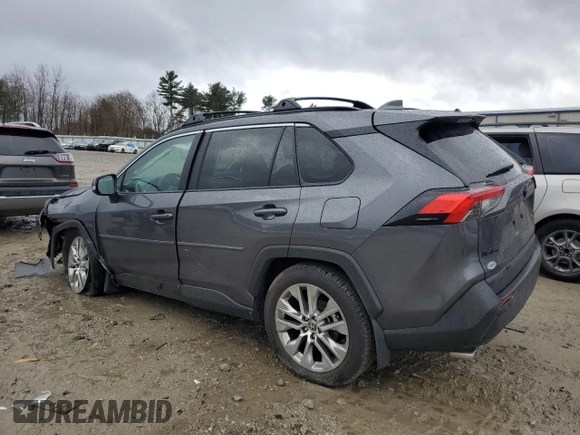 2024 Toyota RAV4 XLE Premium with VIN 2T3A1RFVXRC490319, listed as a Copart auction lot 48150595 with 7,766 mi miles and Salvage Title. Bid and sale history available at carsss.com. Image 2.
