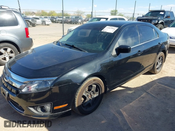 2010 Ford Fusion SE with VIN 3FAHP0HA3AR196941, listed as a IAAI auction lot 41865854 with 230,096 mi miles. Bid and sale history available at carsss.com. Image 2.