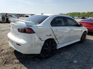 2014 Mitsubishi Lancer GT with VIN JA32U8FWXEU003400, listed as a Copart auction lot 53673975 with 116,253 mi miles and Salvage Title. Bid and sale history available at DreamBid. Image 3.