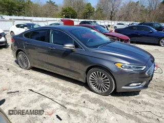 2017 Ford Fusion SE with VIN 3FA6P0T91HR297913, listed as a Copart auction lot 50912685 with 110,582 mi miles and Salvage Title. Bid and sale history available at carsss.com. Image 4.