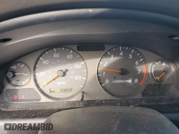 2001 Nissan Sentra GXE z VIN 3N1CB51D51L514813, wystawiony jako Copart lot #49574495 z przebiegiem 93 849 mil mil oraz Szkoda całkowita • Salvage title. Historia ofert i sprzedaży dostępna na DreamBid. Obrazek 9.