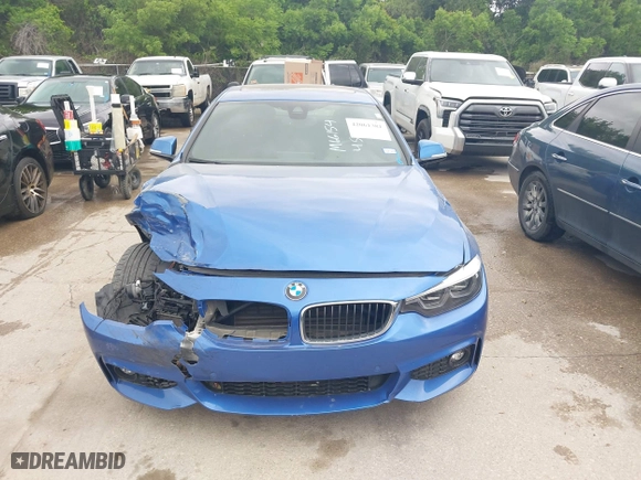 2019 BMW 4 Series 440i with VIN WBA4J5C5XKBM66154, listed as a IAAI auction lot 42061381 with 41,926 mi miles. Bid and sale history available at carsss.com. Image 13.