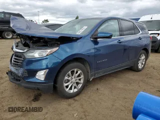 2020 Chevrolet Equinox LT with VIN 2GNAXJEV2L6129452, listed as a Copart auction lot 58274635 with 112,573 mi miles and Non repairable. Bid and sale history available at DreamBid. Image 1.
