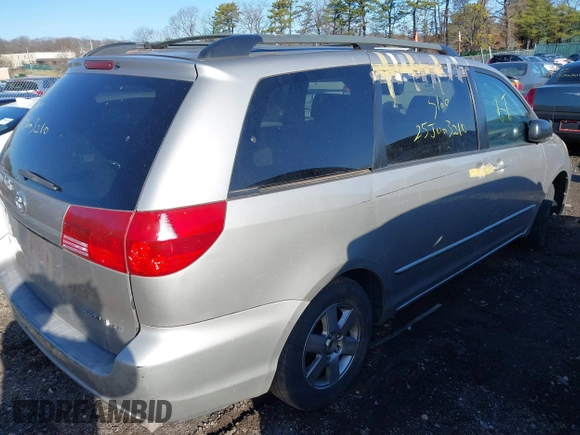 2005 Toyota Sienna CE with VIN 5TDZA23CX5S273294, listed as a IAAI auction lot 41906887 with 999,999 mi miles. Bid and sale history available at carsss.com. Image 4.