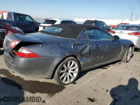 2007 Jaguar XK with VIN SAJWA44B075B11126, listed as a Copart auction lot 88686925 with 116,760 mi miles and Salvage Title. Bid and sale history available at carsss.com. Image 3.