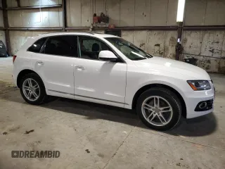 2017 Audi Q5 Premium with VIN WA1C2AFPXHA090873, listed as a Copart auction lot 54058575 with 95,003 mi miles and Salvage title. Bid and sale history available at DreamBid. Image 4.