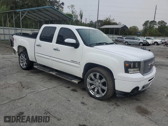2008 GMC Sierra Denali z VIN 2GTEC638581195286, wystawiony jako Copart lot #51248935 z przebiegiem 216 464 mil mil oraz Szkody całkowita. Historia ofert i sprzedaży dostępna na DreamBid. Obrazek 4.