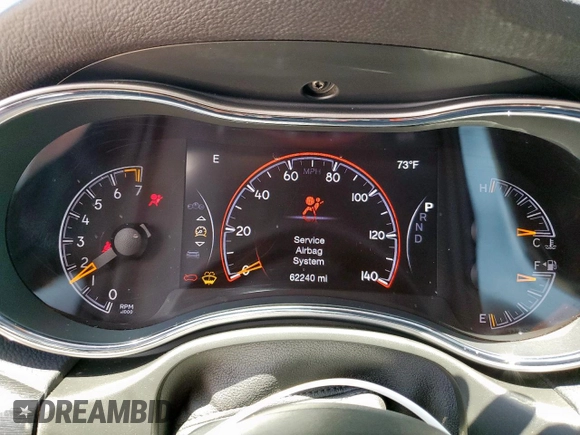 2020 Jeep Grand Cherokee Trailhawk with VIN 1C4RJFLGXLC116714, listed as a Copart auction lot 60298185 with 62,240 mi miles and Salvage title. Bid and sale history available at DreamBid. Image 9.
