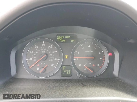 2010 Volvo S40 with VIN YV1382MS7A2491664, listed as a Copart auction lot 53325645 with 53,416 mi miles and Salvage Title. Bid and sale history available at carsss.com. Image 9.