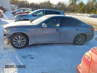 2015 Infiniti Q50 Sport with VIN JN1BV7AR2FM413459, listed as a IAAI auction lot 41466291 with 127,541 mi miles and . Bid and sale history available at DreamBid. Image 15.