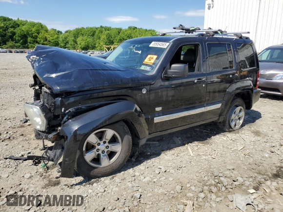2011 Jeep Liberty Sport Jet z VIN 1J4PN2GK4BW558575, wystawiony jako Copart lot #55954565 z przebiegiem Nie podano mil oraz Szkoda całkowita • Salvage title. Historia ofert i sprzedaży dostępna na DreamBid. Obrazek 1.