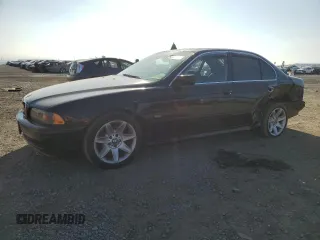 2002 BMW 5 Series 525iA with VIN WBADT43402GY97830, listed as a Copart auction lot 82999934 with 160,732 mi miles and Salvage Title. Bid and sale history available at carsss.com. Image 1.