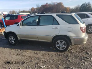 2000 Lexus RX 300 with VIN JT6GF10U9Y0046872, listed as a Copart auction lot 82471864 with 162,286 mi miles and Salvage Title. Bid and sale history available at carsss.com. Image 2.