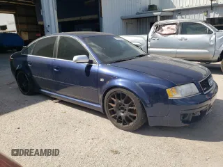 2003 Audi RS 6 with VIN WUAPV54B63N905412, listed as a Copart auction lot 76925444 with Not Provided miles and Salvage Title. Bid and sale history available at carsss.com. Image 4.
