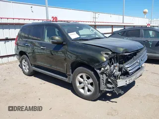 2010 Lexus GX 460 with VIN JTJBM7FX7A5001593, listed as a IAAI auction lot 41838302 with 145,484 mi miles and . Bid and sale history available at DreamBid. Image 1.