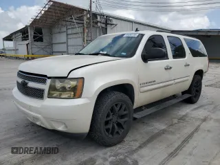 2008 Chevrolet Suburban LTZ z VIN 1GNFK16338R196557, wystawiony jako Copart lot #55490785 z przebiegiem 163 634 mil mil oraz Szkoda całkowita • Salvage title. Historia ofert i sprzedaży dostępna na DreamBid. Obrazek 1.