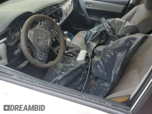 2014 Toyota Corolla L with VIN 2T1BURHE8EC059344, listed as a Copart auction lot 62562455 with Not provided miles and Salvage title. Bid and sale history available at DreamBid. Image 7.