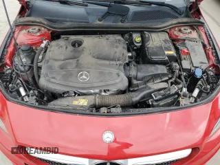 2016 Mercedes-Benz CLA with VIN WDDSJ4GB4GN374845, listed as a Copart auction lot 59809543 with 55,928 mi miles. Bid and sale history available at carsss.com. Image 12.