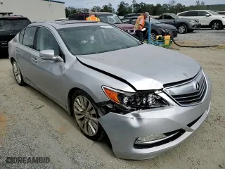 2014 Acura RLX Tech Pkg with VIN JH4KC1F55EC007264, listed as a Copart auction lot 75915724 with 162,480 mi miles and Salvage Title. Bid and sale history available at carsss.com. Image 11.