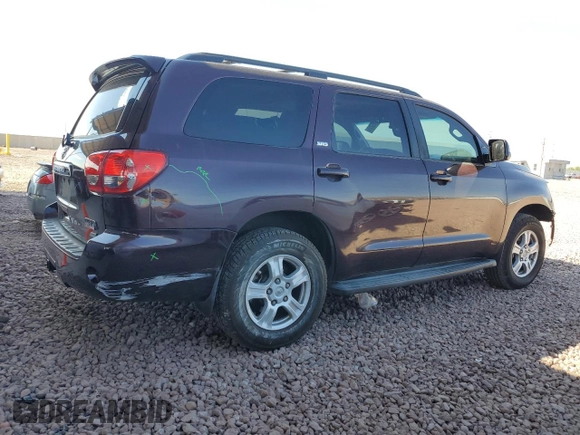 2014 Toyota Sequoia SR5 with VIN 5TDBW5G19ES108351, listed as a Copart auction lot 77708124 with 148,814 mi miles and Salvage Title. Bid and sale history available at carsss.com. Image 3.