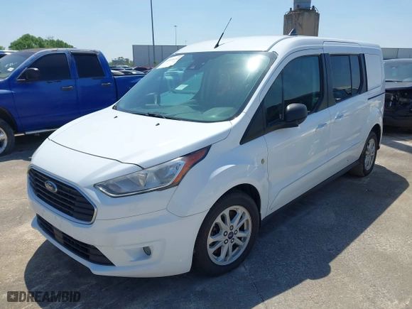 2020 Ford Transit Connect Wagon XLT with VIN NM0GS9F23L1444104, listed as a IAAI auction lot 41810157 with 101,757 mi miles. Bid and sale history available at carsss.com. Image 18.