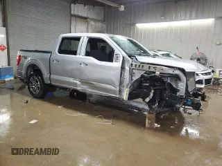 2023 Ford F-150 XL with VIN 1FTFW1E5XPFB86964, listed as a Copart auction lot 49287195 with 25,033 mi miles and Salvage Title. Bid and sale history available at carsss.com. Image 4.