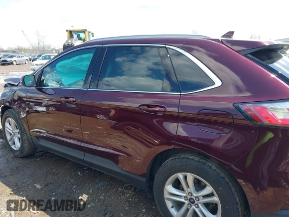 2020 Ford Edge SEL with VIN 2FMPK4J94LBA85551, listed as a IAAI auction lot 41994442 with 27,329 mi miles and . Bid and sale history available at DreamBid. Image 15.