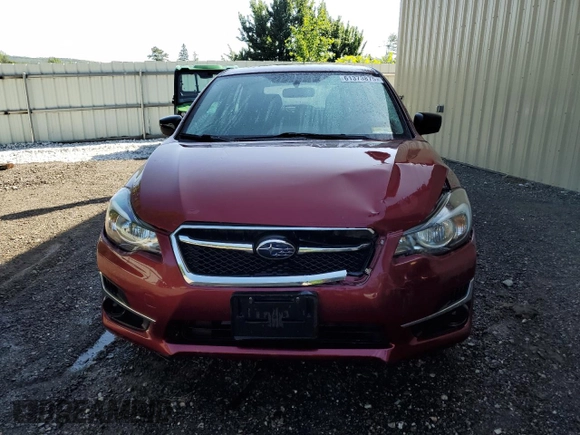 2016 Subaru Impreza 2.0i with VIN JF1GPAA6XG8217141, listed as a Copart auction lot 61373875 with 47,806 mi miles and Salvage title. Bid and sale history available at DreamBid. Image 5.