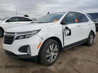 2023 Chevrolet Equinox LT with VIN 3GNAXKEG2PS136514, listed as a Copart auction lot 77733594 with 26,209 mi miles and Non Repairable. Bid and sale history available at carsss.com. Image 1.