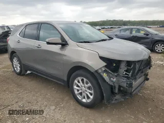 2018 Chevrolet Equinox LT with VIN 3GNAXJEV3JS635712, listed as a Copart auction lot 54735455 with 96,268 mi miles and Salvage title. Bid and sale history available at DreamBid. Image 4.