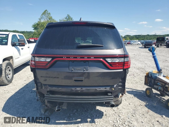2020 Dodge Durango GT with VIN 1C4RDJDG2LC395066, listed as a Copart auction lot 58250105 with 93,438 mi miles and Salvage title. Bid and sale history available at DreamBid. Image 6.