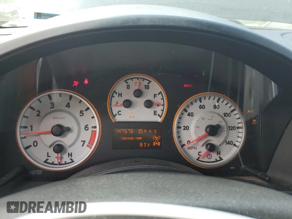 2015 Nissan Titan Pro-4X with VIN 1N6BA0EC1FN507894, listed as a Copart auction lot 65784274 with 147,576 mi miles and Salvage title. Bid and sale history available at DreamBid. Image 9.