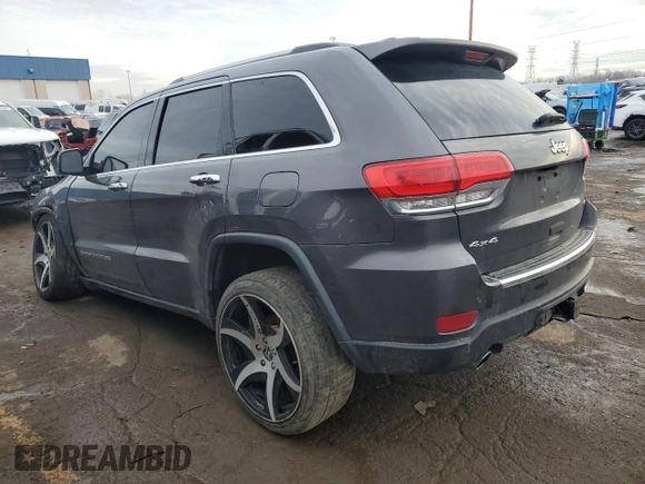 2018 Jeep Grand Cherokee Limited with VIN 1C4RJFBT3JC139621, listed as a Copart auction lot 86632344 with 69,184 mi miles and Salvage title. Bid and sale history available at DreamBid. Image 2.