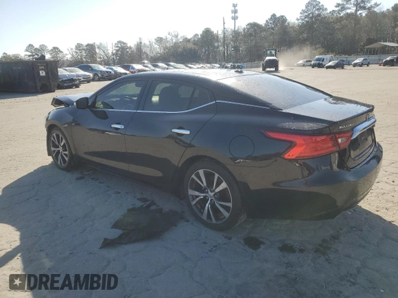 2017 Nissan Maxima SV with VIN 1N4AA6AP8HC440368, listed as a Copart auction lot 48684055 with 96,400 mi miles and Salvage Title. Bid and sale history available at DreamBid. Image 2.