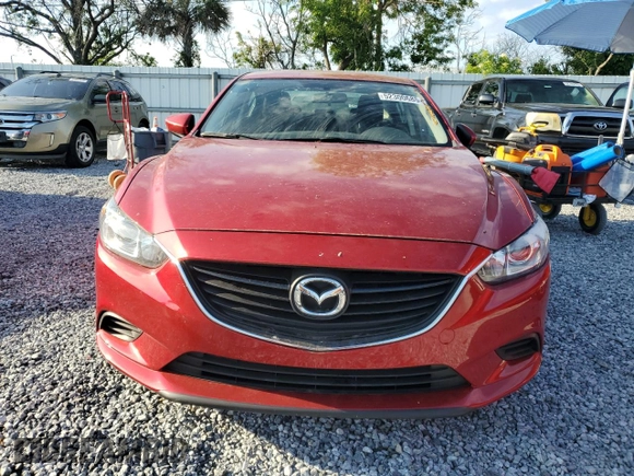 2015 Mazda 6 i Sport with VIN JM1GJ1U58F1182959, listed as a Copart auction lot 52300685 with 54,598 mi miles and Non Repairable. Bid and sale history available at carsss.com. Image 5.