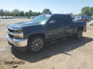 2018 Chevrolet Silverado 1500 LT with VIN 3GCPCREC1JG519228, listed as a Copart auction lot 52293035 with 102,436 mi miles and Salvage Title. Bid and sale history available at DreamBid. Image 1.