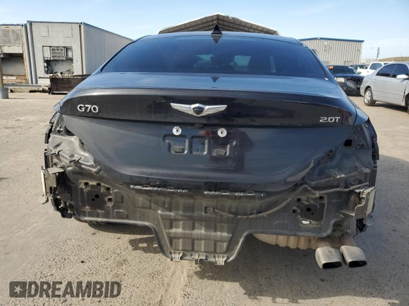 2019 Genesis G70 Advanced z VIN KMTG44LA6KU025965, wystawiony jako Copart lot #52107135 z przebiegiem 37 751 mil mil oraz Szkoda całkowita • Salvage title. Historia ofert i sprzedaży dostępna na DreamBid. Obrazek 6.