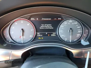 2018 Audi S6 Premium Plus with VIN WAUFFAFC3JN024942, listed as a Copart auction lot 85880764 with 54,599 mi miles and Salvage Title. Bid and sale history available at carsss.com. Image 9.